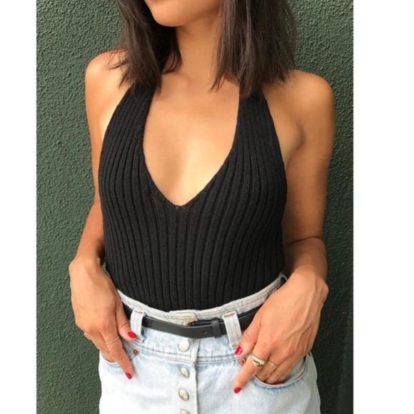 Forever 21 Tops - Forever 21 Black Halter Top!